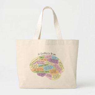 Bolsa Tote Grande Cérebro de Quilter