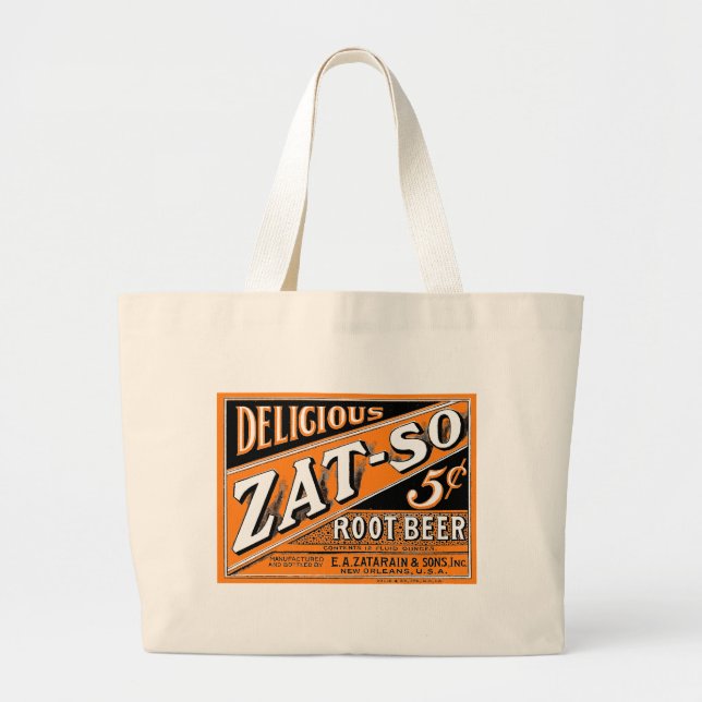 Bolsa Tote Grande Cerveja Raiz Zat-So 5 ui (Frente)