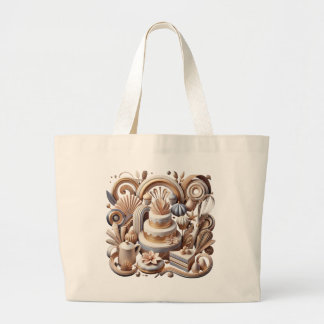 Bolsa Tote Grande Chef de pastelaria profissional