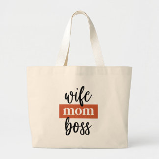 Bolsa Tote Grande chefe da esposa/Ehefrau Mutter Chfin