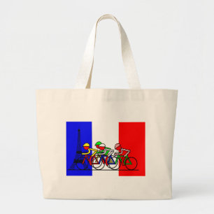 Bolsa Tote Grande Chegou o Tour em Paris