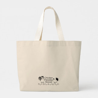Bolsa Tote Grande Chicken Paradise Hawaii Hens Tote bag /め ん ど り ト.