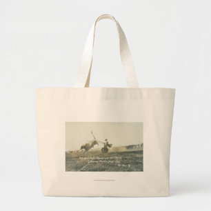 Bolsa Tote Grande Chifre Hank Keenan da lata e seu chariot.