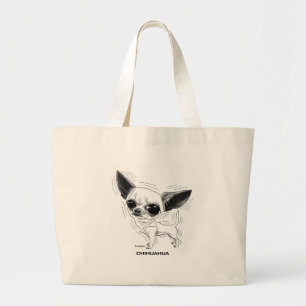 Bolsa Tote Grande Chihuahua Bag