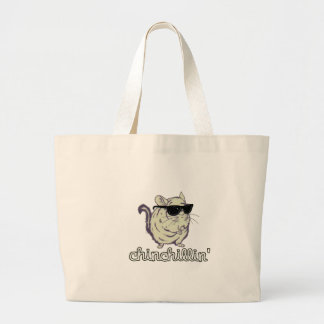 Bolsa Tote Grande Chinchila amarela de Chinchillin
