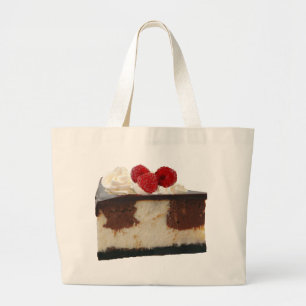 Bolsa Tote Grande Chocolate Framboesa