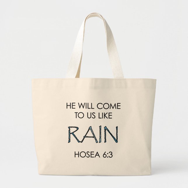 Bolsa Tote Grande Chuva (Frente)