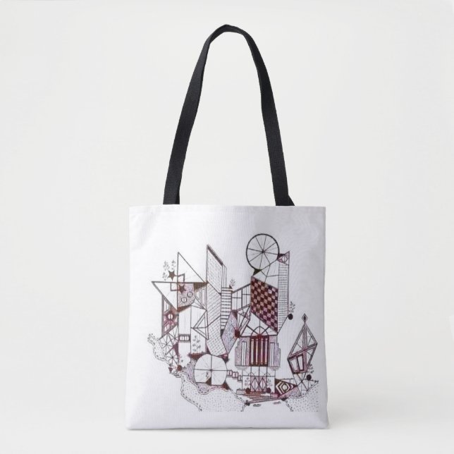 Bolsa Tote Grande Cidade (Frente)