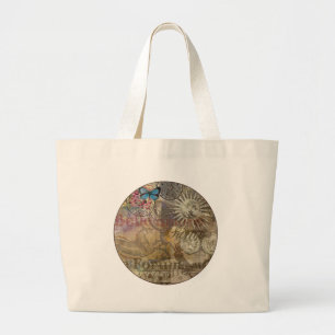 Bolsa Tote Grande Cidade do Feriado em Roma, Itália, Viagem