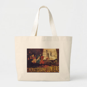Bolsa Tote Grande Cinématógrafo Lumière Tote Bag