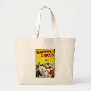 Bolsa Tote Grande Circo Gentry Bros.