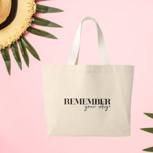 Bolsa Tote Grande Citações Boho Inspiration