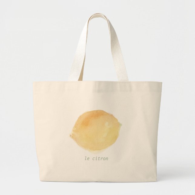 Bolsa Tote Grande citron (Frente)