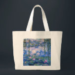 Bolsa Tote Grande Claude Monet Water Lillies 1919<br><div class="desc">Título: Aglomerado de Água: Claude Monet Ano: 1919</div>