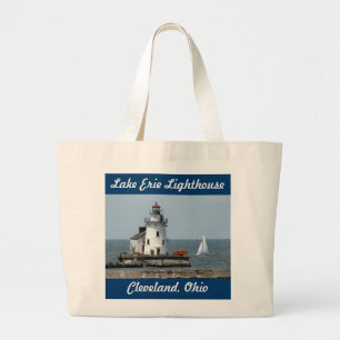 Bolsa Tote Grande Cleveland Lighthouse Bag