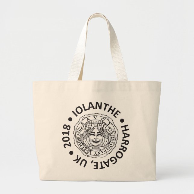 Bolsa Tote Grande Cliente do jumbo de Iolanthe Harrogate (Frente)