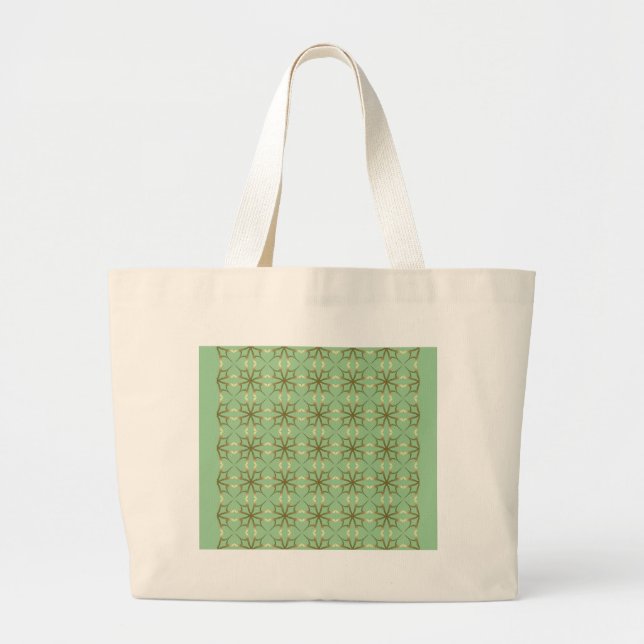 Bolsa Tote Grande Clovers de Quatro Folhas (Frente)