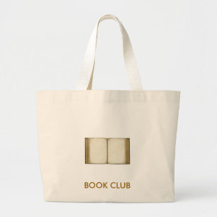Bolsa Tote Grande Clube de leitura