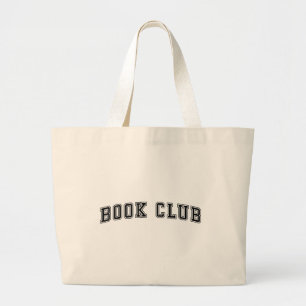 Bolsa Tote Grande Clube de Livro de Estilos de Variedades Curvados