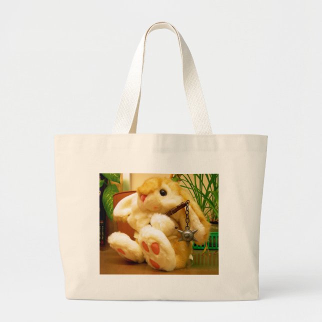 Bolsa Tote Grande Clyde da Bunny Large Tote Bag (Frente)