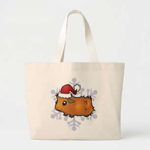 Bolsa Tote Grande Cobaia do Natal (desalinhado)