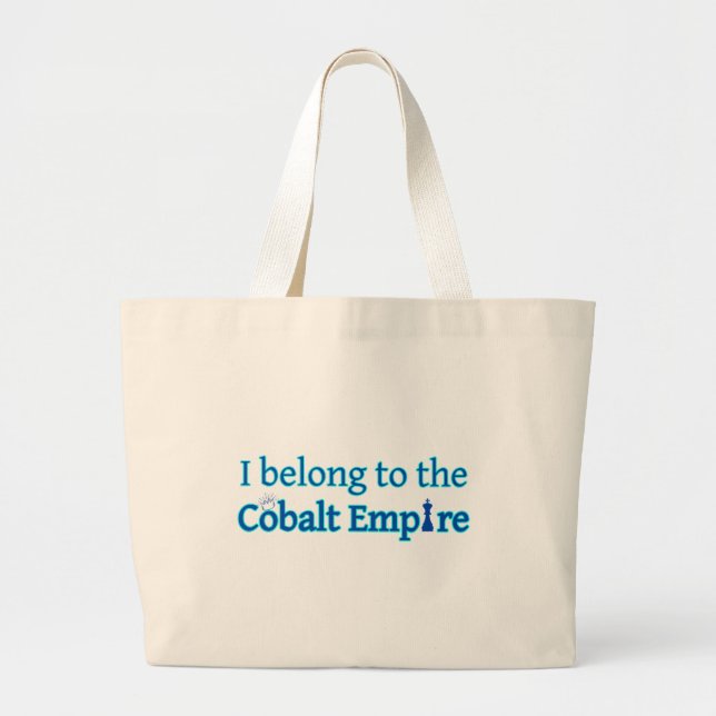 Bolsa Tote Grande Cobalt Empire Jumbo Tote (Frente)