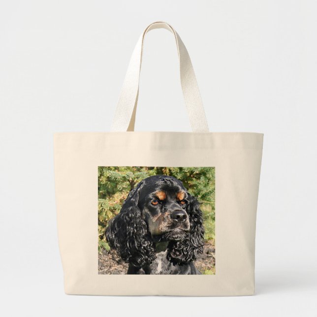 Bolsa Tote Grande Cocker Spaniel (Frente)