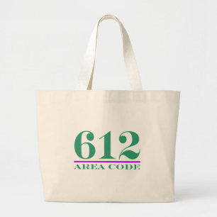 Bolsa Tote Grande Código de área 612