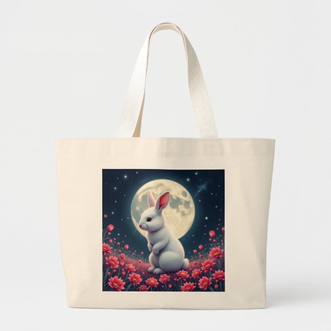 Bolsa Tote Grande coelho (Frente)