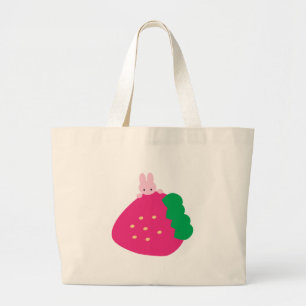 Bolsa Tote Grande Coelho da morango