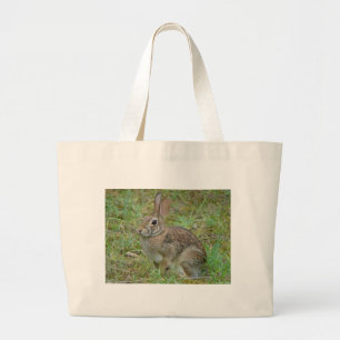 Bolsa Tote Grande Coelho Selvagem do Leste II Vestuário & Presentes