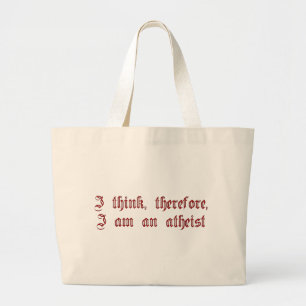 Bolsa Tote Grande Cogito ateu
