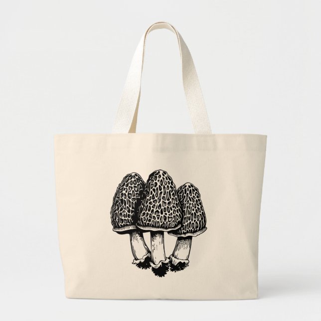 Bolsa Tote Grande Cogumelo (Frente)