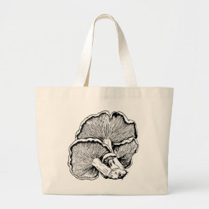 Bolsa Tote Grande Cogumelo