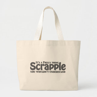 Bolsa Tote Grande Coisa de Scrapple Philly