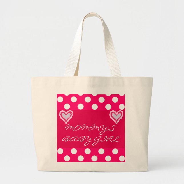 BOLSA TOTE GRANDE COLEÇÃO DE AMOR DE BEBÊ (Frente)