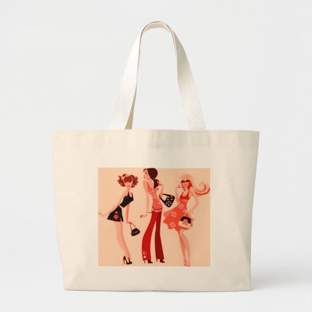 BOLSA TOTE GRANDE COLEÇÃO RAINHA DA MODA (Frente)