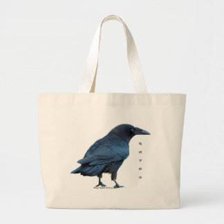 Bolsa Tote Grande Coleção Raven Preta III