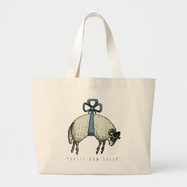 Bolsa Tote Grande Coleção Sheep™ do Arco bonito - Fralda Bag (Frente)