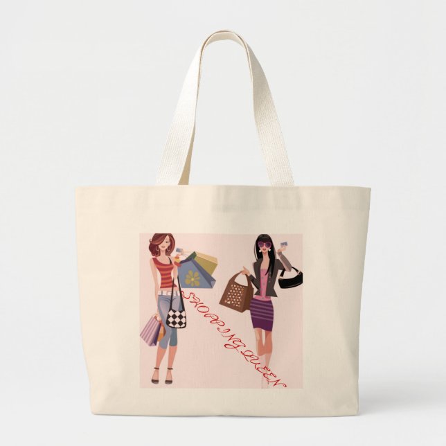 BOLSA TOTE GRANDE COLEÇÃO SHOPPING QUEEN (Frente)