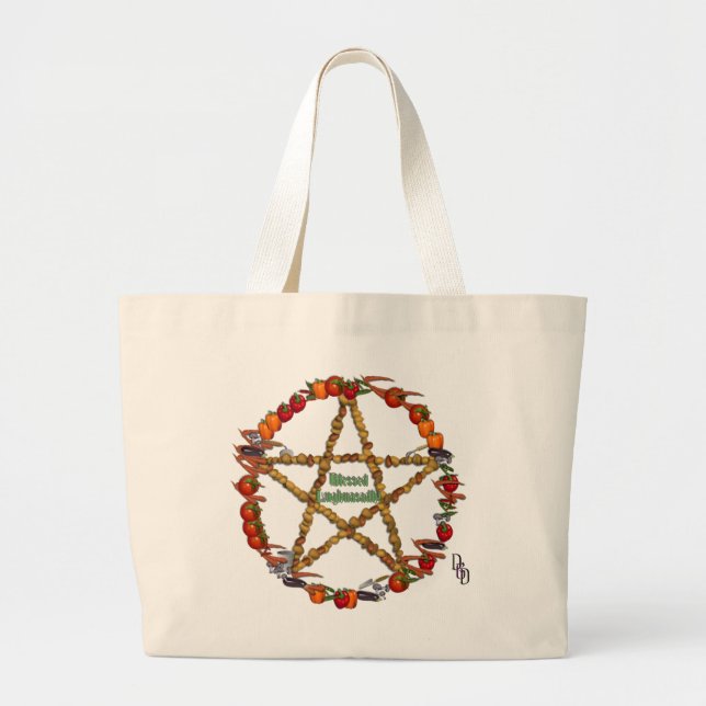 Bolsa Tote Grande Colheita Bonita (Frente)