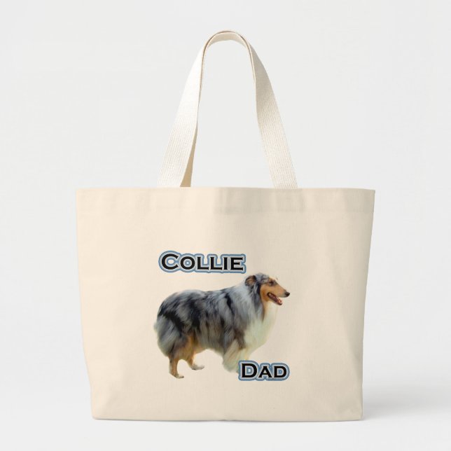 Bolsa Tote Grande Collie Pai 4 (Frente)