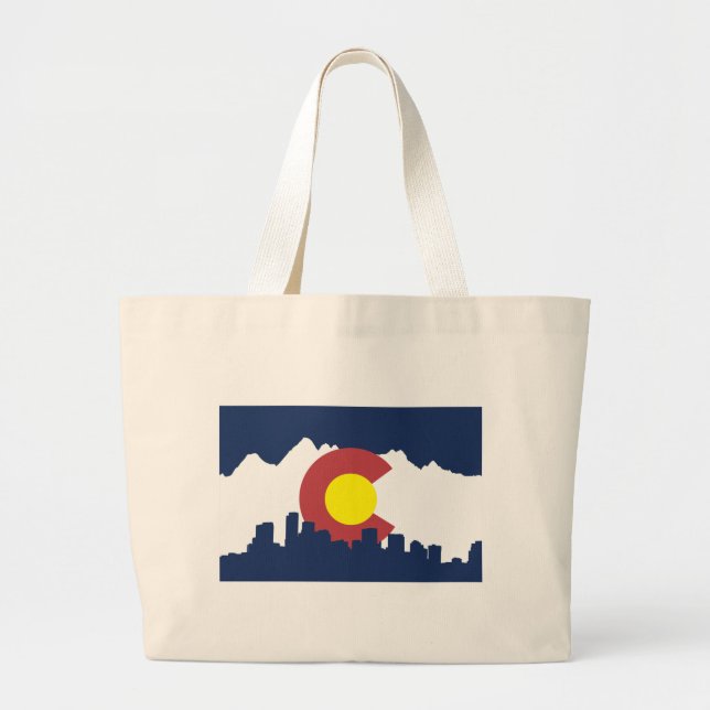 Bolsa Tote Grande Colorado (Frente)