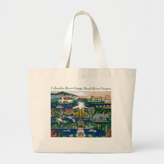 Bolsa Tote Grande Columbia River Gorge Large Tote Bag