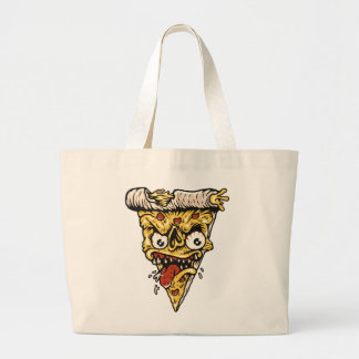 Bolsa Tote Grande Coma Essa Saco De Tote De Pizza - Brincadeira E To