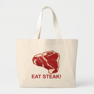 Bolsa Tote Grande Coma o bife
