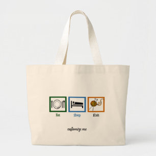 Bolsa Tote Grande Coma o kit de dormir