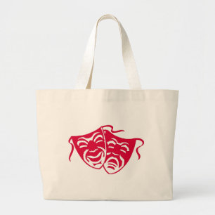 Bolsa Tote Grande Comédia ou tragédia 3