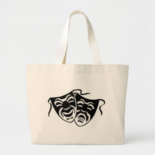 Bolsa Tote Grande comedy_tragedyq