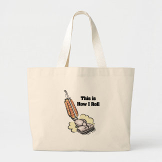 Bolsa Tote Grande Como Rolar (Limpeza de Vácuo)